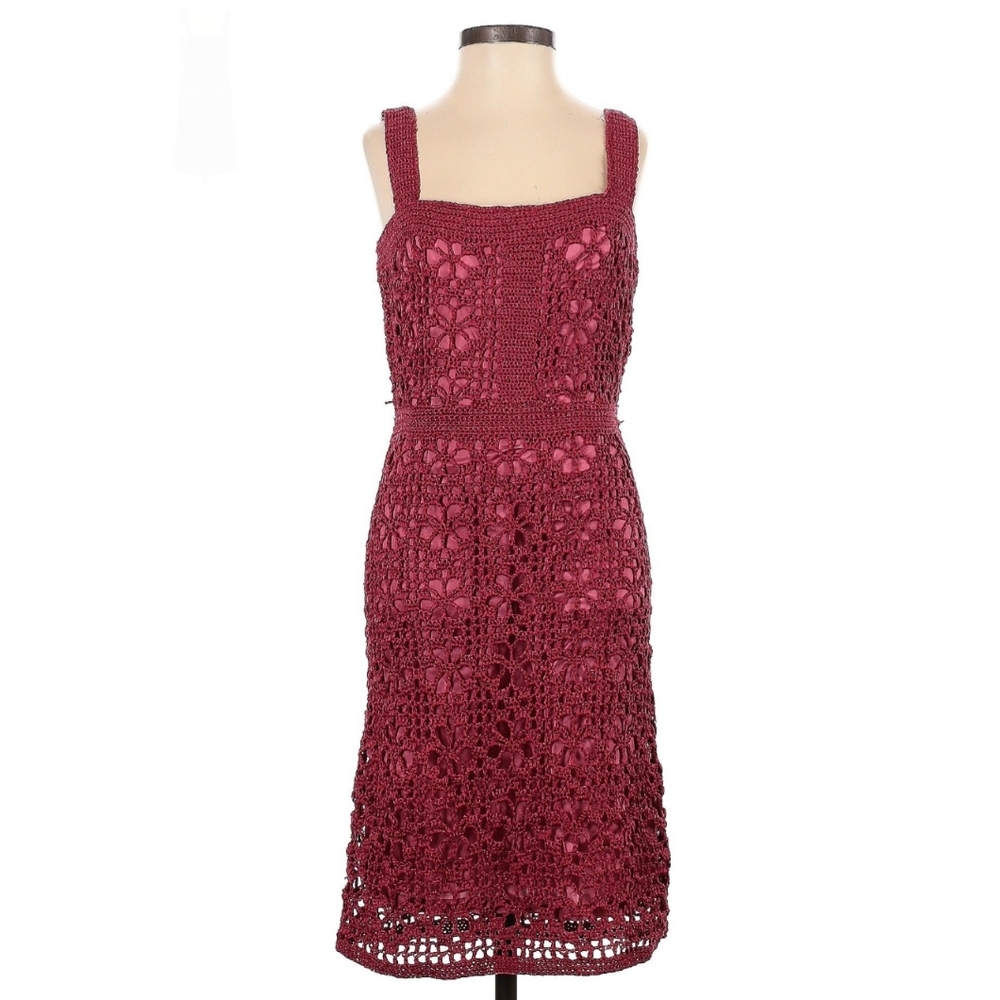 Anthropologie Beth Bowley Crochet Dress